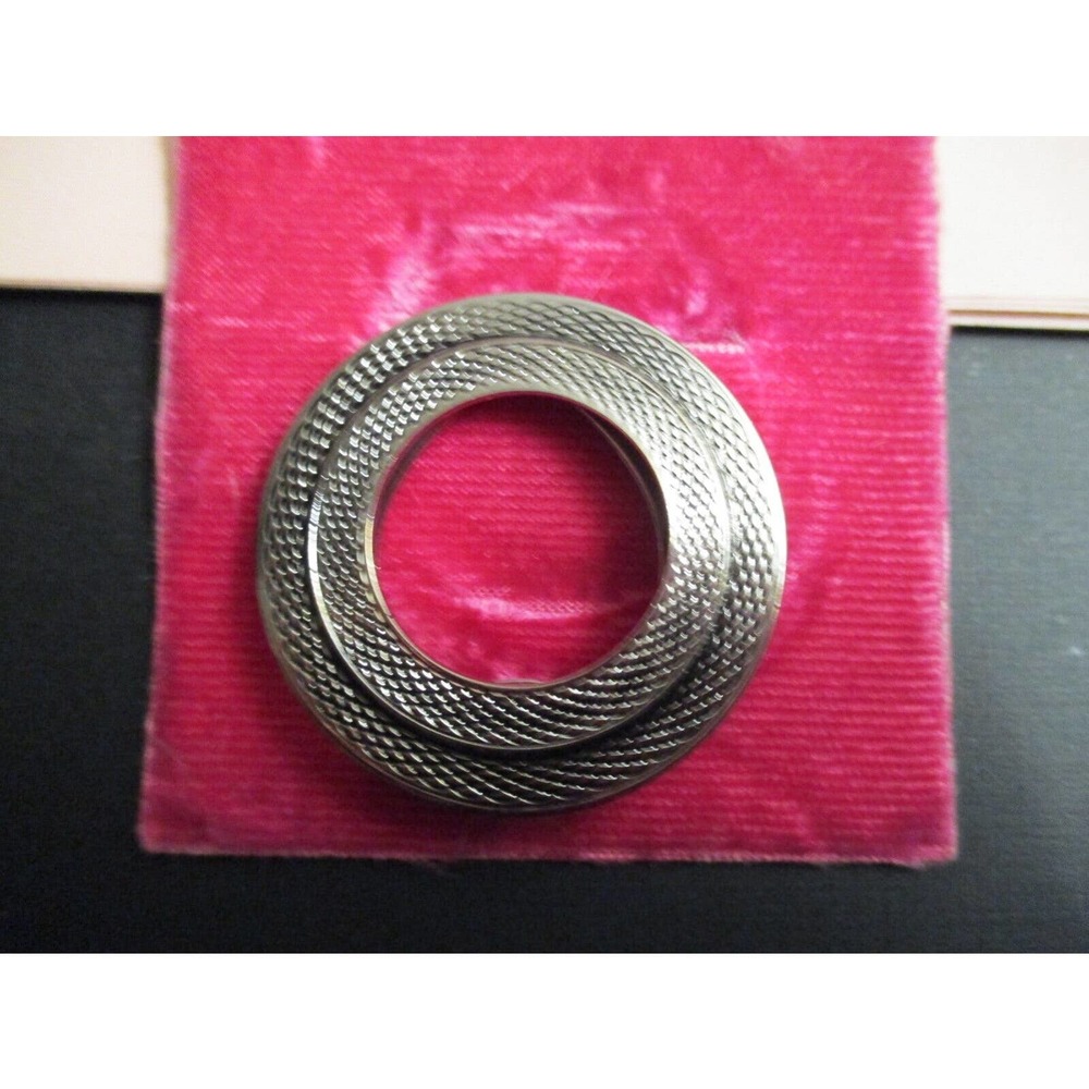 Vintage Mid-Century Lieba Scarfette Jewelery Clip Original Tag & Instructions - Picture 2 of 8